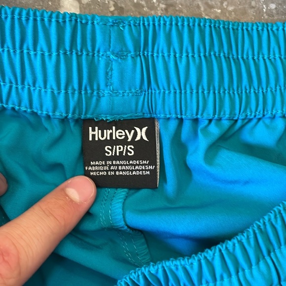 Blue Hurley Swimtrunks Small - Picture 3 of 3